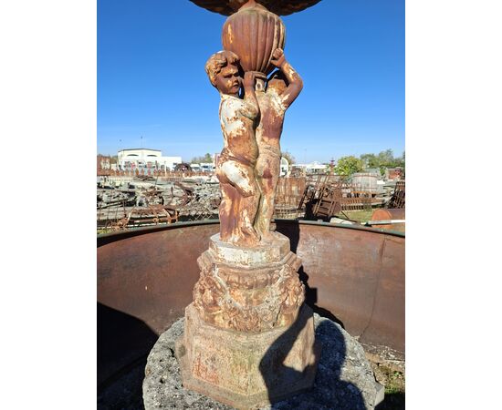 Cast iron fountain Cast iron fountain