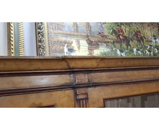 Libreria in larice Libreria in larice