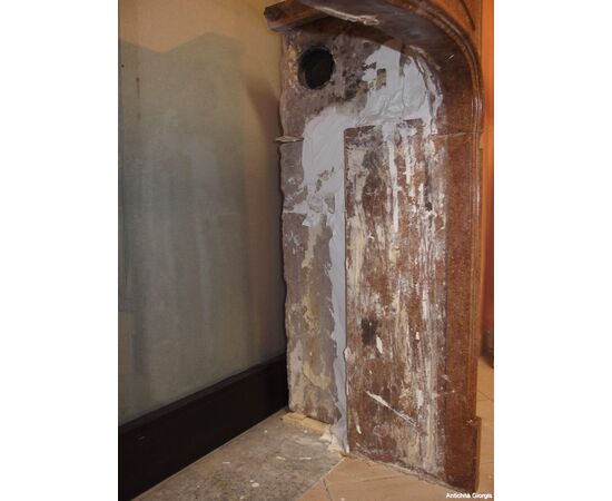 STONE FIREPLACE EARLY 1800s FRANCE cm L162xW56xH114 STONE FIREPLACE EARLY 1800s FRANCE cm L162xW56xH114