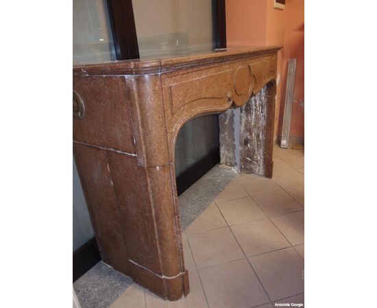 STONE FIREPLACE EARLY 1800s FRANCE cm L162xW56xH114 STONE FIREPLACE EARLY 1800s FRANCE cm L162xW56xH114