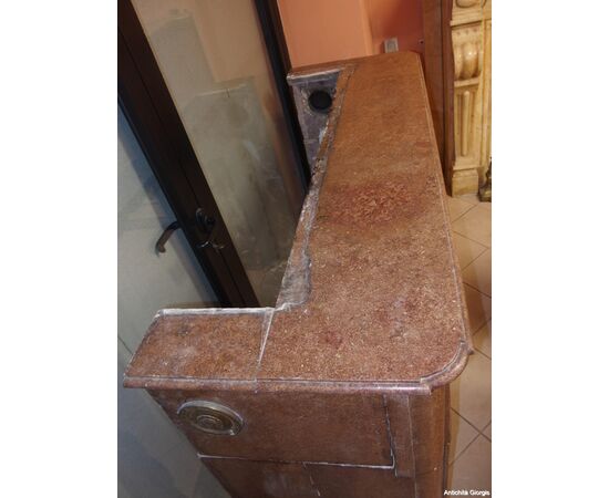 STONE FIREPLACE EARLY 1800s FRANCE cm L162xW56xH114 STONE FIREPLACE EARLY 1800s FRANCE cm L162xW56xH114