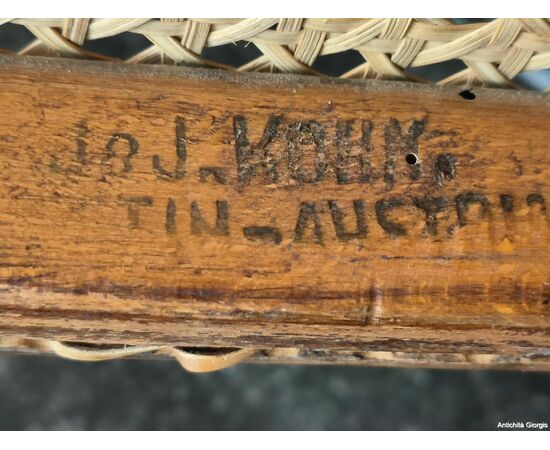 DONDOLO JACOB & JOSEF KOHN (1867-) ORIGINALE EPOCA fine ottocento inizio 900