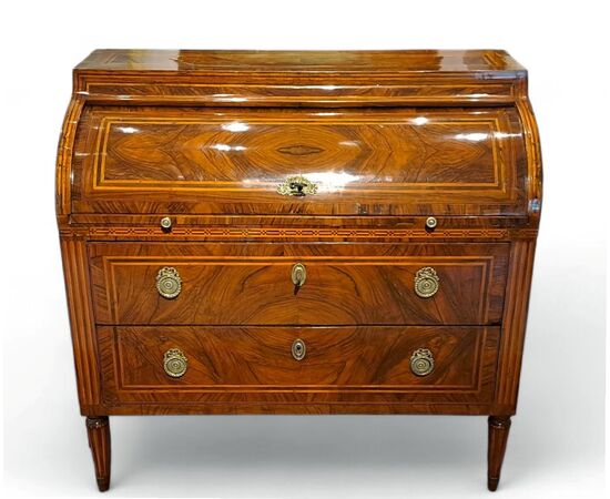 ROLLTOP DESK - GENOA - LOUIS XVI