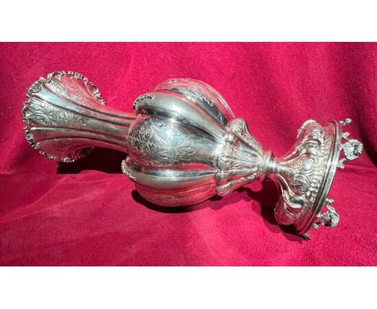 800 silver vase h, cm 44