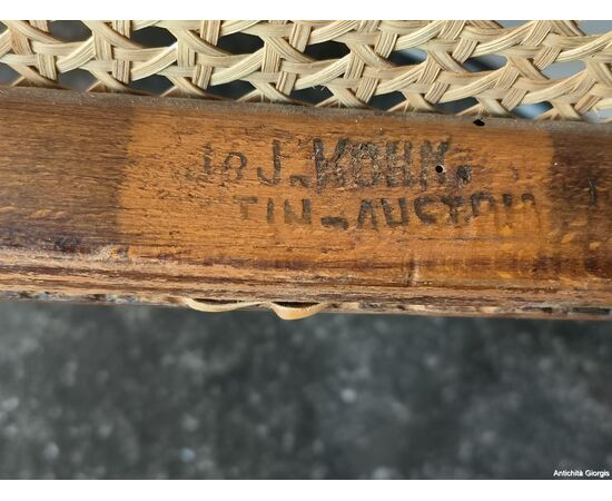 DONDOLO JACOB & JOSEF KOHN (1867-) ORIGINALE EPOCA fine ottocento inizio 900