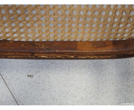 DONDOLO JACOB & JOSEF KOHN (1867-) ORIGINALE EPOCA fine ottocento inizio 900