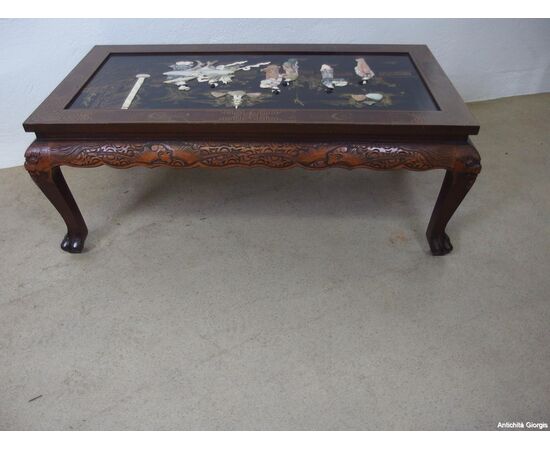 TAVOLINO DA SALOTTO BASSO LACCATO CINA TAVOLINO DA SALOTTO BASSO LACCATO CINA