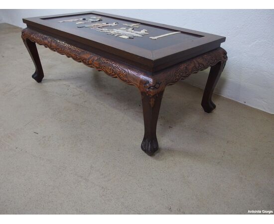 TAVOLINO DA SALOTTO BASSO LACCATO CINA