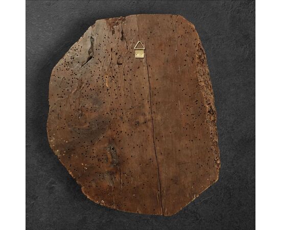 Importante marca in legno riccamente scolpita XVIII secolo Importante marca in legno riccamente scolpita XVIII secolo