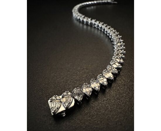 Bracciale  a  goccie  con  Diamanti