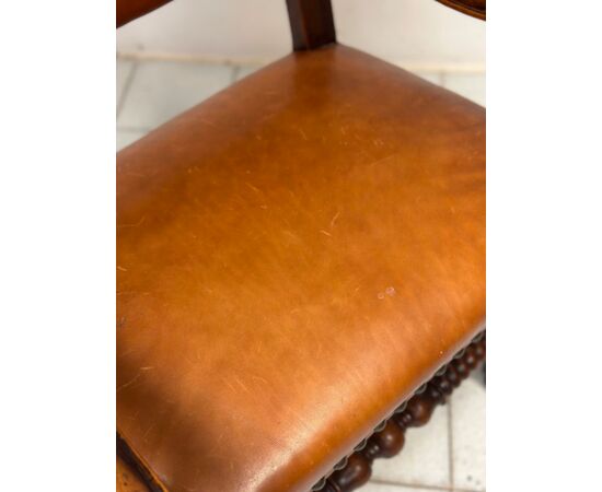 Louis XIV bobbin armchair. Emilia 17th century