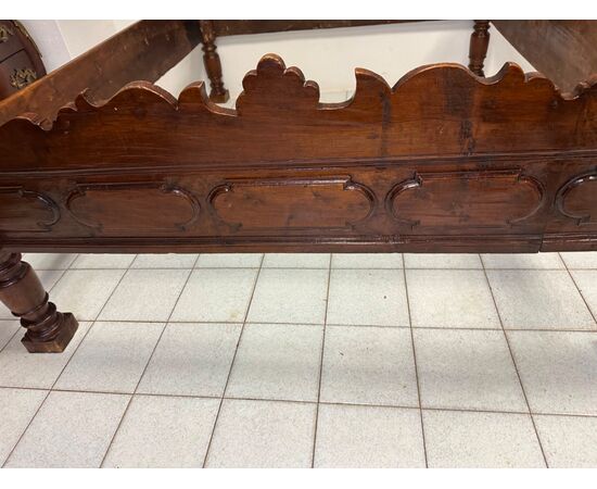Emilian Bolognese double bed. 17th century