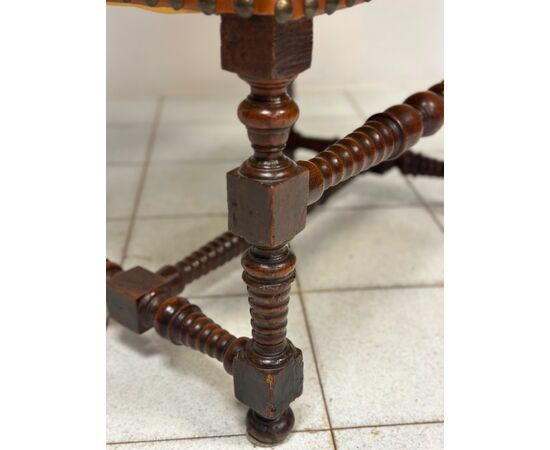 Louis XIV bobbin armchair. Emilia 17th century