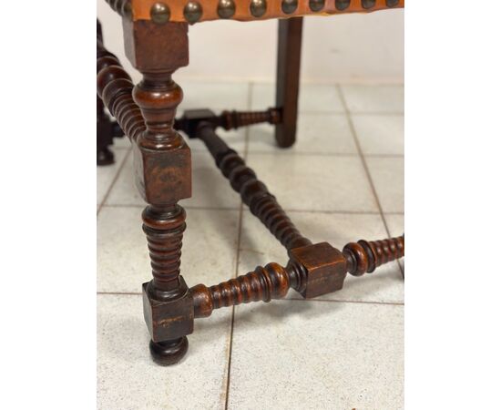 Louis XIV bobbin armchair. Emilia 17th century