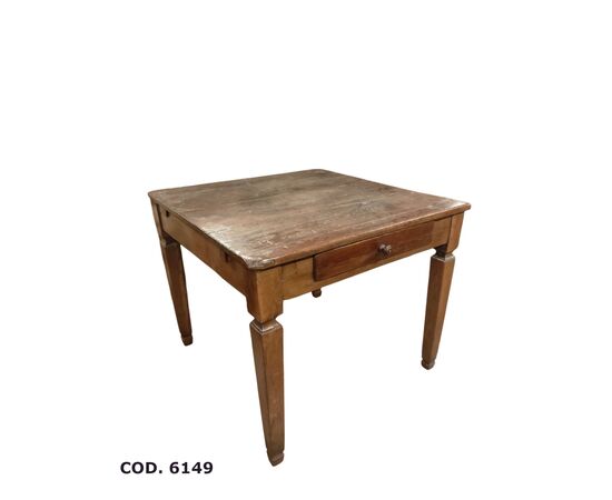 Lotto di 10 Tavoli Rustici Allungabili