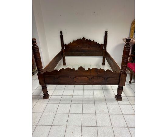 Emilian Bolognese double bed. 17th century