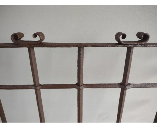 Piedmontese window grate from the 17th century