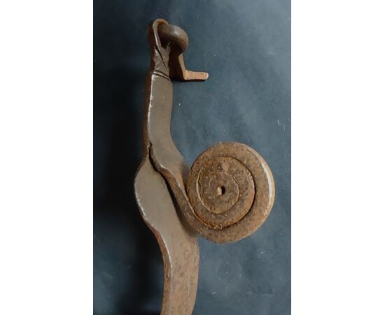 Large 16th-century iron knocker