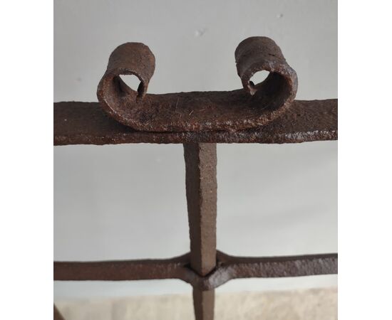 Piedmontese window grate from the 17th century