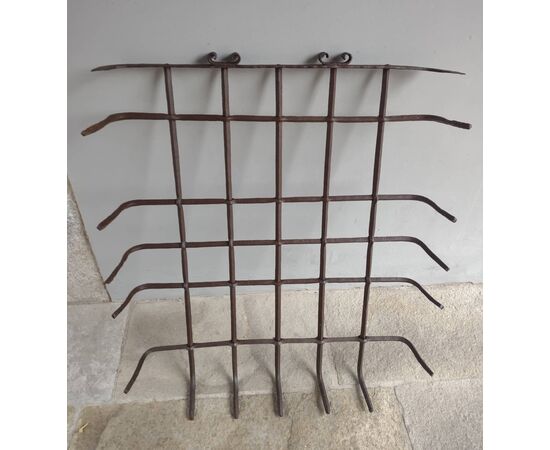 Piedmontese window grate from the 17th century