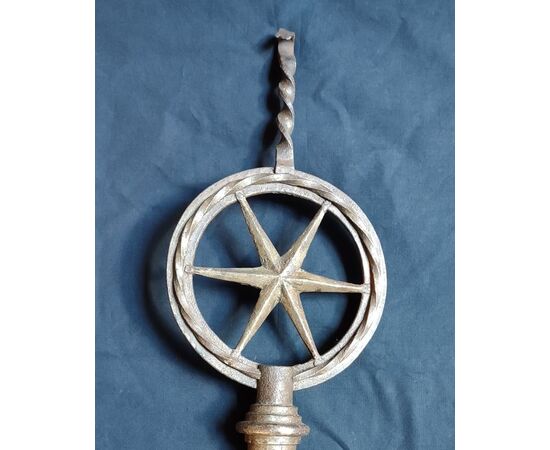 Splendid 18th-century locksmith sign, 61 cm