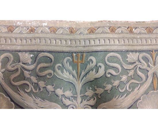 Boiserie dipinte su tela seconda metà XVIII secolo