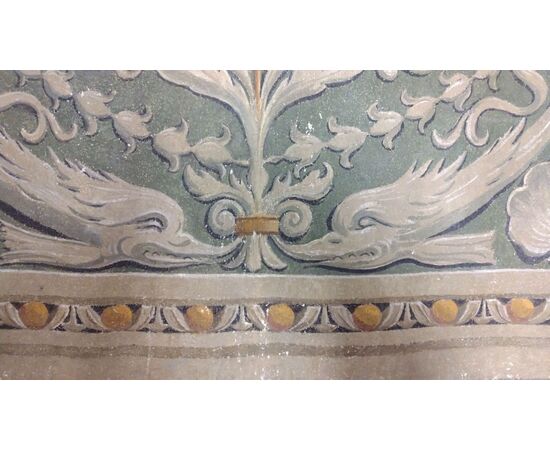 Boiserie dipinte su tela seconda metà XVIII secolo