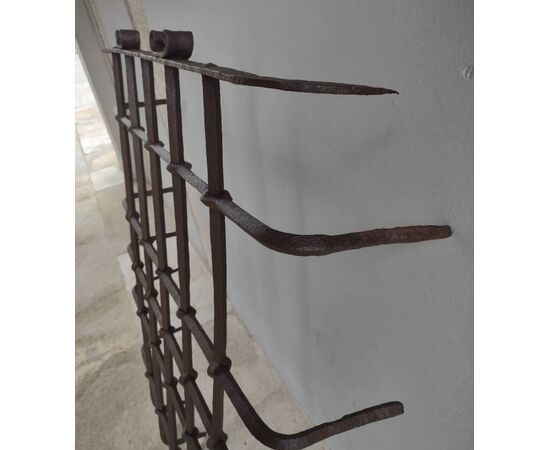 Piedmontese window grate from the 17th century