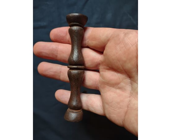 Beautiful 17th-century wrought iron door handle