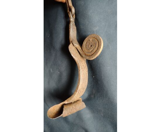 Large 16th-century iron knocker