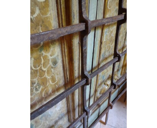 Splendid 15th-century Lombard window grate