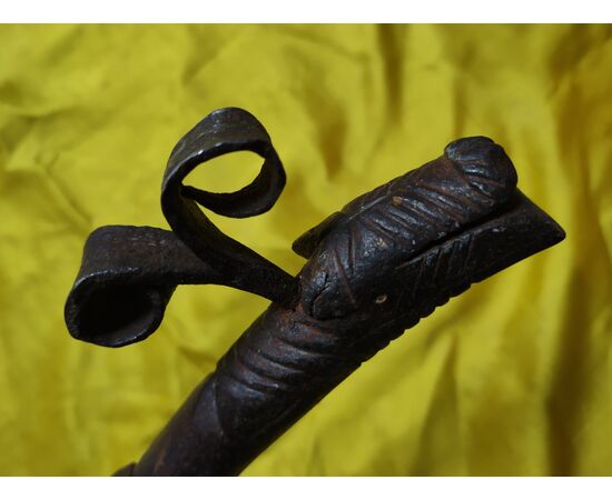 Saltarello zoomorfo di carro agricolo emiliano XVIII secolo