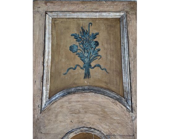 18th-century single-leaf painted door