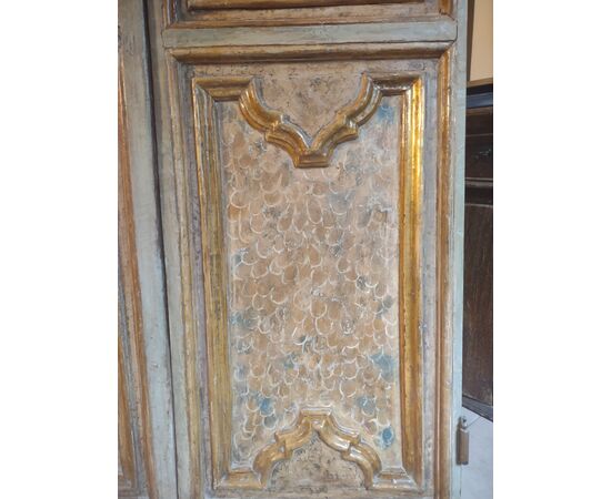 Refined double-leaf door, late 17th century