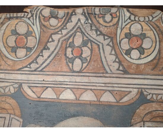 Portrait of a noblewoman, tempera on wood, Cremona.