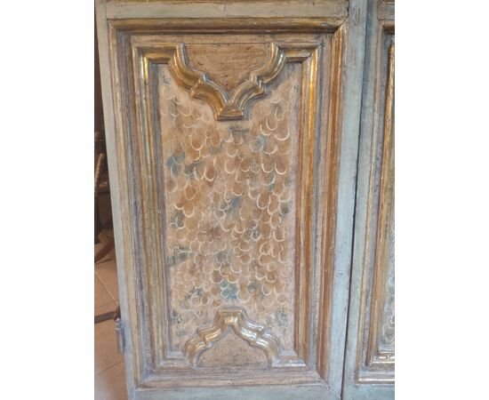 Refined double-leaf door, late 17th century