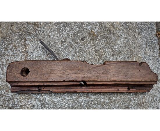 Softwood plane for making grooves, late 18th century