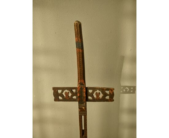 Splendida conocchia calabrese policroma