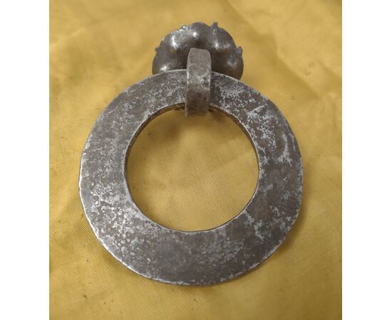 17th century wrought iron door handle