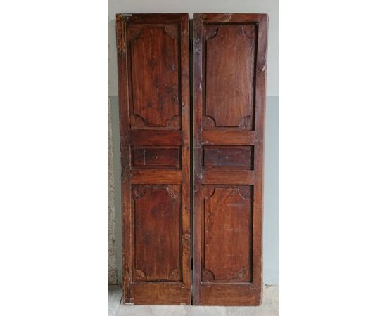 Refined double-leaf door, late 17th century