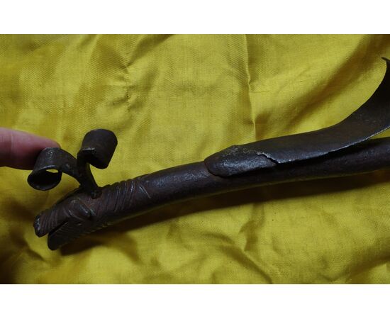 Saltarello zoomorfo di carro agricolo emiliano XVIII secolo