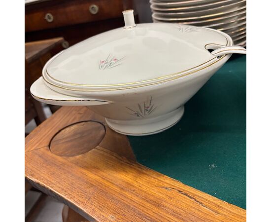 Servizio portata Vintage anni 60 in porcellana di Bavaria . Pz 59