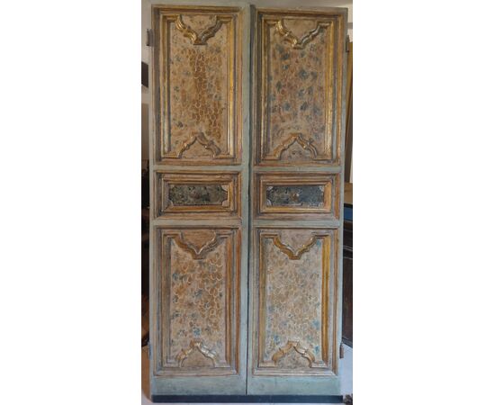 Refined double-leaf door, late 17th century