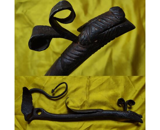 Saltarello zoomorfo di carro agricolo emiliano XVIII secolo