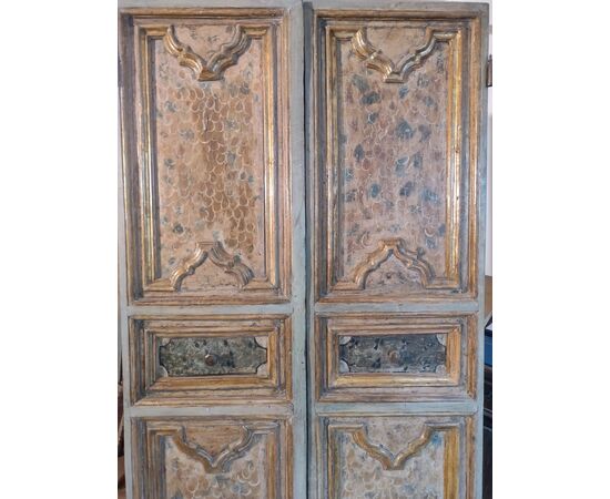 Refined double-leaf door, late 17th century