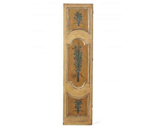 18th-century single-leaf painted door
