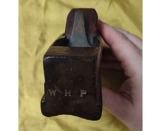 Rara pialla inglese in mogano XIX secolo