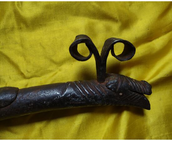 Saltarello zoomorfo di carro agricolo emiliano XVIII secolo