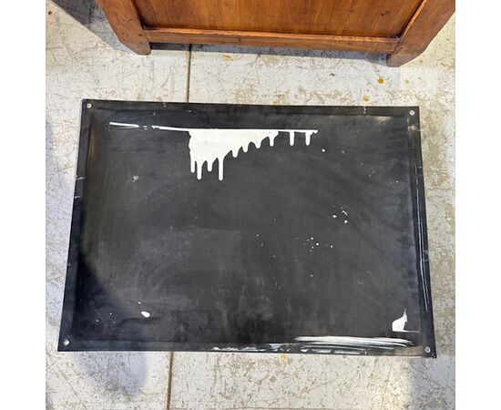 Antica insegna bombata Generali Assicurazioni smaltata. Mis 70 x cm 50