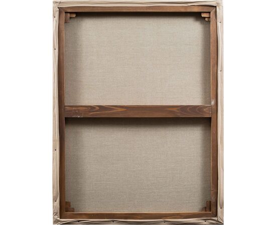 Pittore europeo (fine XIX sec.) - Paesaggio con mucche al pascolo.